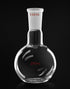 250ml 24/40 250mL QWORK Glass Single Neck Flat Bottom Boiling Flask, with Standard Joint, Heavy Wall Distillation