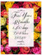 NobleWorks 4th Wedding Milestone Anniversary Notecard, Jumbo 8.5 x 11 with Envelope for Men and Women