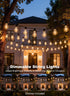 Gyecahz 100FT 36+1 S11 Bulbs, Outdoor String Lights Waterproof, Shatterproof LED Extra Long Patio Lights for Outside