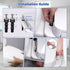 SS124 SS124, Toilet Seat Replacement Compatible with TOTO, Elongated Soft Close Toilet Seat for Transitional Slow-close
