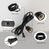 Bulb 15ft Plug in Pendant Light Cord with Switch,Braided Hanging Lamp Kit with Ceramic Socket,DIY Lamp Shade