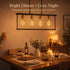 Weyolin T45 Bulb, 40W 2200K Bulb,180 E26 Base,Dimmable Bulb (4-Pack) Amber Glass Edison Incandescent, Ultra Warm White