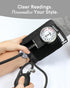 FriCARE Manual Blood Pressure Cuff, Aneroid Sphygmomanometer for Home Use, Fits Large Adult Arm 9-17 inch