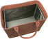 HOME DISTRICT Chic File Organizer Tote, Portable Document Organizer Bag with Handle