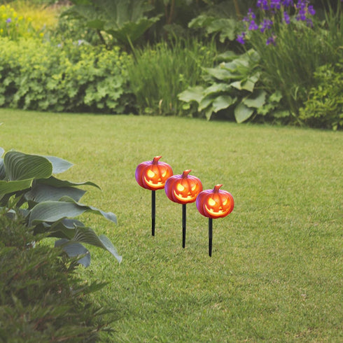 10 Pack HANABASS Outdoor Ground Stakes for Solar Lights Landscape Lighting Spike Replacement Accessories for Garden