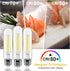 E26 LED Bulb 6W Dimmable, 6 Pack, Daylight 5500K Edison Bulb, 700lm Equal 60 Watt, T10 Tubular for Rustic Lighting