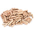 ZOENHOU 1000 PCS Wooden Dowel Pins 3/8" x 1 1/2", Hard Wood Fluted Dowel Plugs with Beveled Ends for Woodworking