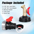 IBC Tote Valve, 2.95" Coarse Thread IBC Tote Adapter, DN50 Heavy Duty Drain Ball Valve Connector