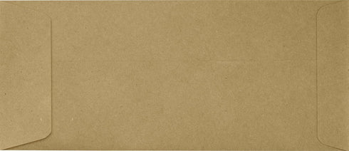 LUXPaper #10 Policy Business Envelopes | Peel & Press | 4 1/8" x 9 1/2" | Grocery Bag Brown | 70lb. Text | 50 Qty by LUXPaper