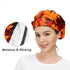 Unisex Bouffant Scrub Cap with Elastic Tie Back - Comfortable Hair Cover for Professionals