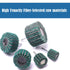 ATOPLEE 6pcs Mounted Flap Wheels - 80# for Remove Rust and Welding Burrs, 120#