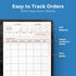(2000 20 100 FMP Brands Sheets) Server Note Pads Paper, Guest Check for Servers, Guest Check Pads, Order Pads