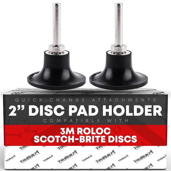 T1A 2 Inch Sanding Disc Holder Roll Lock Disc Pad Assembly, 1/4'' Shank for Die Grinder