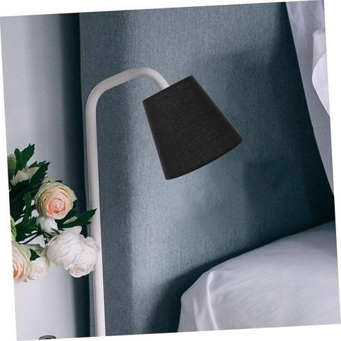 LALAFINA Cloth Lamp Shade Barrel Lampshade Fabric Lamp Shade Clip on Small Chandelier Shade for Table Lamp Floor