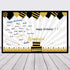 Jumbo Birthday Card, Giant Guest Book for Happy Birthday Party Decorations, Gifts for Office Teacher - Large 14 x 22