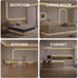 Olaholii 16.4ft 2700K Ra93+ Dimmable COB Led Strip Light with Remote, Bright Warm White Led COB Strip Light, White Led