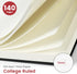Lined Journal Notebook for Women & Men, 140 Pages, College Ruled Hardcover Journal Notebook for Work, Note Taking, Writing - Black