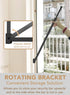 GT-DB006 (19"- 51" 3 Greatim Sliding Door Security Lock Bar, Child Proof Sliding Door Lock Bar with Anti Lift Lock