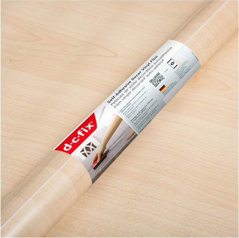 d-c-fix Peel and Stick Contact Paper, Maple Wood Grain Self-Adhesive Film for Kitchen Cabinets, 26.5" x 78.7"