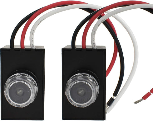 YCA1030 Hard-Wired Post Eye Light Control with Photocell Light Sensor, Dusk to Dawn (Pack of 2)