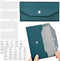 Frienda Cash Envelope Wallet PU Leather 7 x 3.5 Inch Reusable Budget