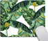 Smooffly Tropical Palm Leaves Non-Slip Rubber Mouse Pad, Customized Gaming Pad with Jungle Leaf Design