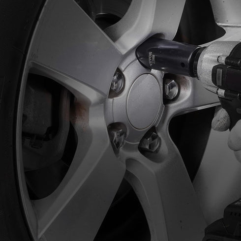 1/2" Set, 9 Set 29-38mm, 6 Set VEVOR Drive Impact Socket Piece Deep Socket Metric Point Cr-Mo Spindle Axle Nut Impact