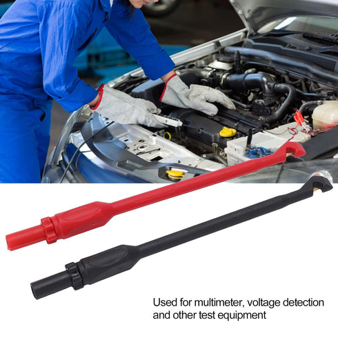 2PCS J.30016 Piercing Probe Multimeter Test Hook, 4mm Connector for Automotive Test