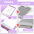Sooez Clipboards with Storage, Heavy Duty 8.5x11 Clip Boards with Pen Holder for Women Teachers, School & Office