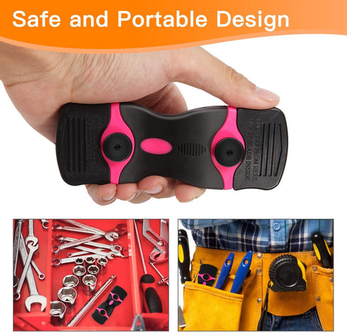 2PACK Razor Blade Scraper Tool, 2-in-1 with 10Pcs Plastic Blades & 10Pcs Metal Blades for Multi-Purpose Cleaning