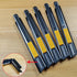 5pcs Right and Left Hand Self-Lock Cutter Knife with Black 9mm Snap Off Blades