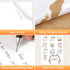 Joyberg Shipping Labels, 8.5"x11" Shipping Label Paper, 2 Per Page Printable Sticker Paper for Laser/Inkjet Printers