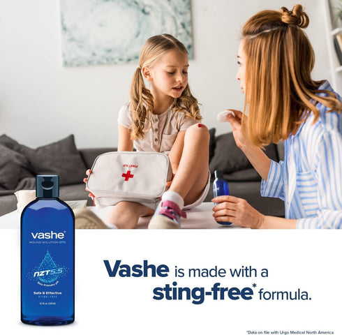 Vashe 8.5 Oz Wound Solution OTC | Pure Hypochlorous Acid-Preserved Wound Cleanser | Home Wound Care | Non-Cytotoxic