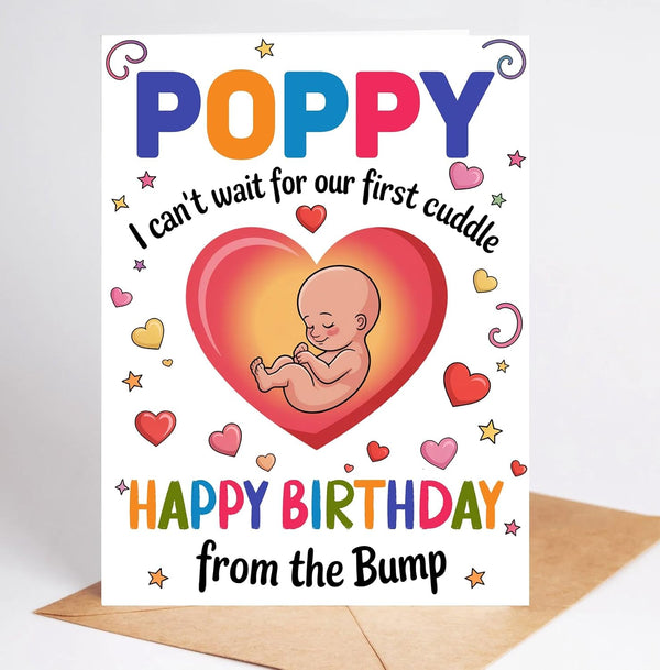 Moonlit93 Poppy - I Can't Wait For Our First Cuddle Happy Birthday From