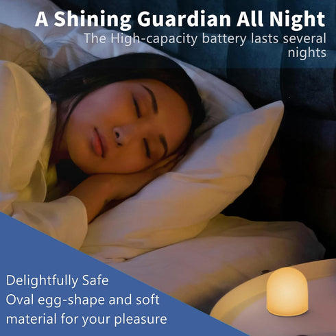 (Pack 12) Novelty Place Color Changing Mini Nightlight, Multicolor LED Mood Lighting - Night Light for Bedroom