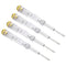 PATIKIL Voltage Tester AC 150-500V, Contact Electrical Detector Slotted Screwdriver Tester Pen, Pack of 4