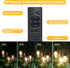 15M Dimmable Bulbs, 3 LED Outdoor String Lights Patio Hanging Light with Remote, Waterproof Shatterproof Edison Modes
