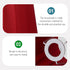 5.90X5.51X4.33In Uonlytech Cloth Lampshade Small Decorative Lamp Cover for Floor and Table Lamps Elegant Fabric Shade
