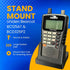 Aunt Lo's Supply Co BC125AT BCD325P2 10 Stand for Bearcat - Secure Desk Mount Handheld UHF Radio, Police Scanner