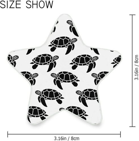 Burbuja 0.2W Turtle Silhouette LED Night Light Plug into Wall Star-Shaped Nightlight Dusk to Dawn Auto Sensor