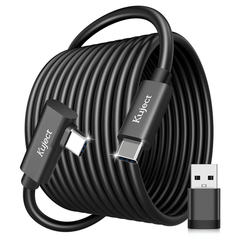 Kuject Link Cable 20FT Compatible for Quest 3S/3, Quest 2/Pro, Pico 4,