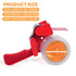 Packing Tape with Dispenser, 2.6mil Thick, 1.88"x 55yd Heavy Duty Clear Adhesive Box Tape for Carton Sealing