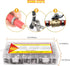 AKIHISA 180 PCS Single Ear Hose Clamps, 12 Sizes 5.3-33.1mm Crimp Clamps with Pincer and 304 Stainless Steel
