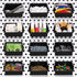 Foraineam 16 Pack Pegboard Bins with Metal Hooks, Black Garage Workbench Accessories Kit for Tools Organizer