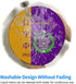 Psi Phi Mouse Pad Series, Anti-Slip Round Gaming Mouse Pad for Office Computer, 7.9 X 7.9 Inches
