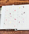 ZMLSED Pre-Cut Mini Stickers Book, Tiny Star Bread Theme Stickers for Journals Planners