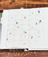 ZMLSED Pre-Cut Mini Stickers Book, Tiny Star Bread Theme Stickers for Journals Planners