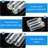 10ml Clear Glass Vials with Screw Caps and Plastic Stoppers - 30PCS Leak-Proof Liquid Storage Vials