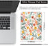 Small Mouse Pad, Mini Mouse Pad 6 X 8 Inch with Non-Slip Rubber Base for Keyboard Tray Laptops Wireless Mouse Home Office Travel, Washable & Portable (Pretty Flowers)