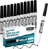 Dry Erase Markers Fine Tip, 12 Count Black Whiteboard Markers for Kids and School Supplies